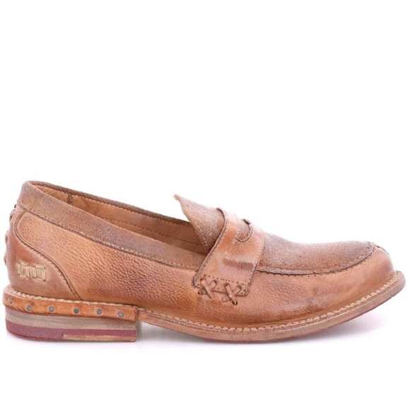 Bed Stu Shoes - $235 Bed Stu Reina Leather Loafer in Tan Meadow Mason BFS Color